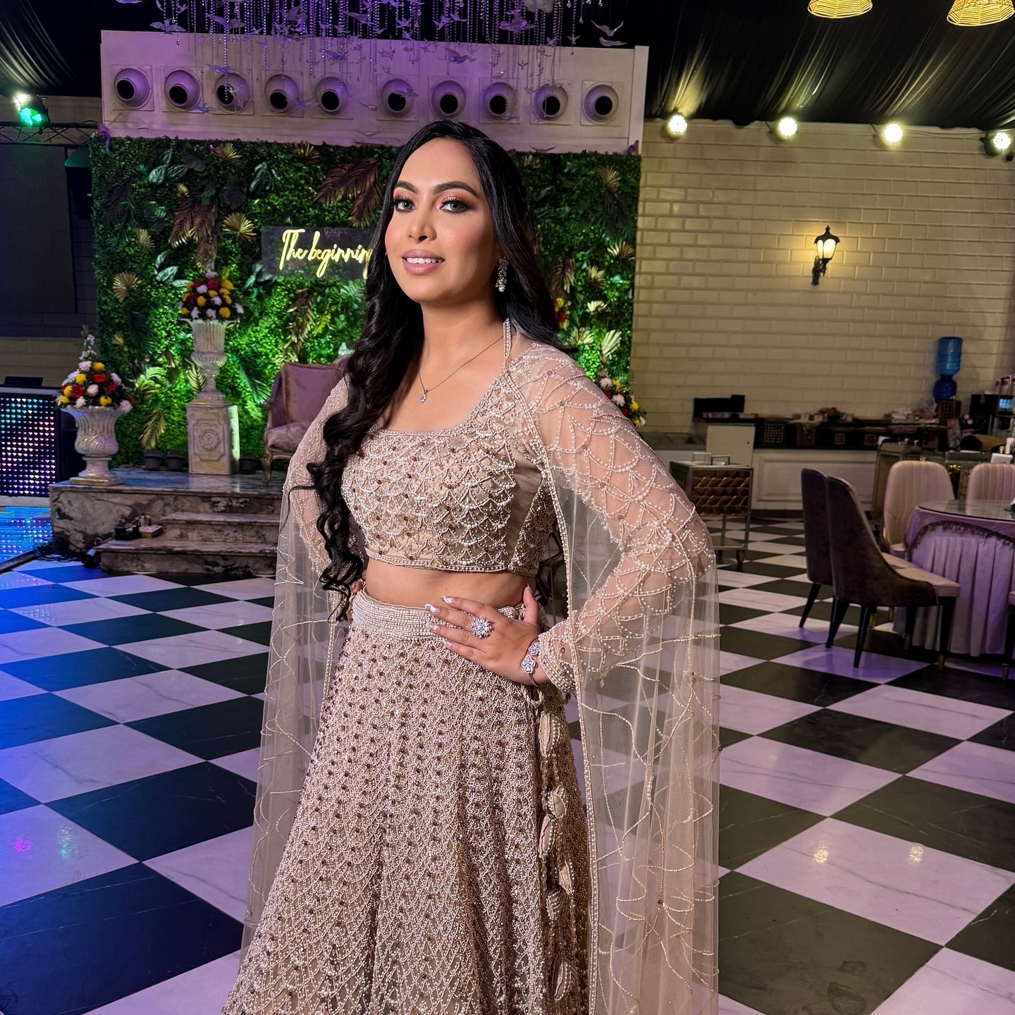 Party makeup by Madhu Gupta at MG Makeovers, Gurugram. Look 13