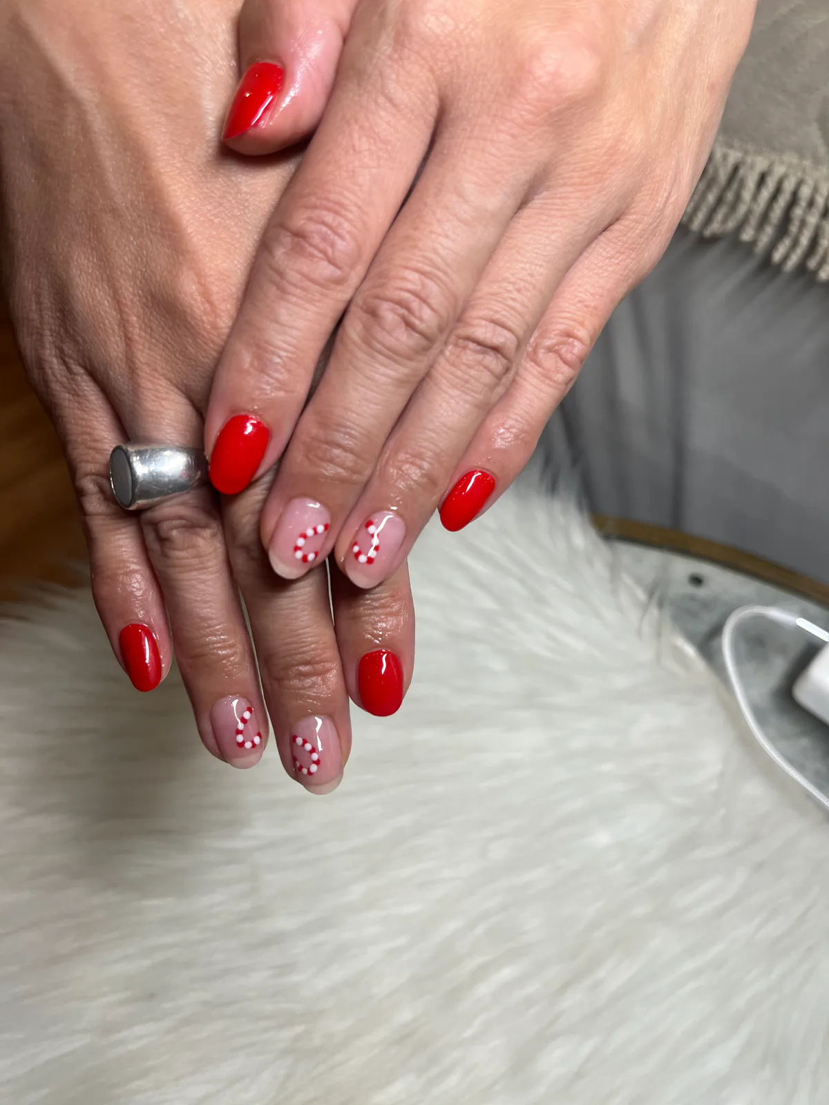 Rose Pink Glitter Nails Rose Pink Glitter Nails nail art design